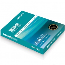得力(deli) 7362 A4 珊瑚海复印纸 70g 500张/包 单包装