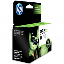 惠普（HP）L0S72AA 955XL 高容量原装黑色墨盒 (适用HP 8210 8710 8720 8730)