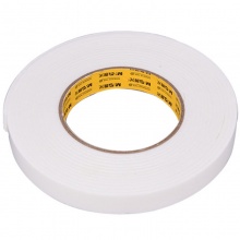 晨光(M&G)文具双面泡棉胶带 强力高粘度泡棉胶 泡沫胶带18mm*5y(4.57m/卷) AJD97353