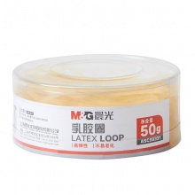 晨光（M&G） 橡皮筋乳胶圈牛皮筋橡皮圈橡胶圈办公财务用品 50g乳胶圈/盒 ASC99331