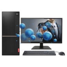 联想（Lenovo）扬天T4900d商用台式电脑整机（I3-7100 4G 1T 无光驱 ）19.5英寸