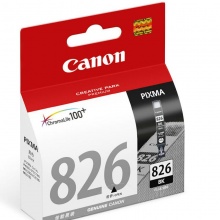 佳能（Canon）CLI-826BK 黑色墨盒（适用于：MX898、MG6280、iP4980、iX6580）