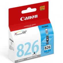 佳能（Canon）CLI-826C 青色墨盒（适用于：MX898、MG6280、iP4980、iX6580）
