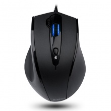 双飞燕（A4TECH) N-810FX 有线鼠标 办公鼠标 USB鼠标 笔记本鼠标 黑色