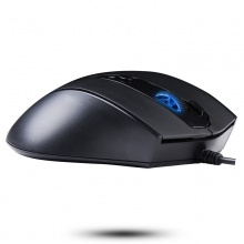 双飞燕（A4TECH) N-810FX 有线鼠标 办公鼠标 USB鼠标 笔记本鼠标 黑色