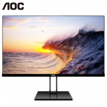 AOC 27V2H 电脑显示器27英寸 AH-IPS屏 全高清纤薄窄边框 台式液晶显示屏