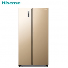 海信 (Hisense) 535升 对开门电冰箱 抗菌净化 变频风冷无霜 纤薄大容量双开门 节能静音 BCD-535WTVBP/Q