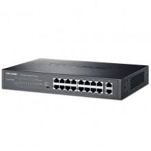 TP-LINK TL-SL1218MP 16口百兆PoE交换机 2个千兆口