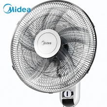 美的（Midea）FWA40YA 新品16寸家用商用 五叶大风量壁扇/电风扇 办公餐厅壁挂式 改良升级款