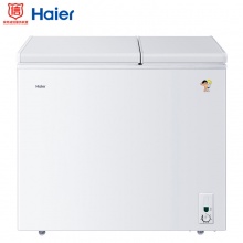 海尔（Haier） 178升 大冷冻小冷藏 双箱双温区冰柜 卧式冰箱 家用商用二合一 冷柜 FCD-178XHT