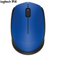 罗技（Logitech）M170 无线鼠标 蓝色