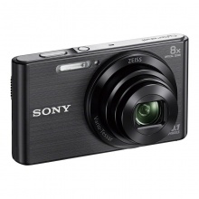 索尼（SONY）DSC-W830 便携数码相机/照相机/卡片机 黑色（约2010万有效像素 8倍光学变焦 25mm广角 ）（含包，32摄影储存卡）